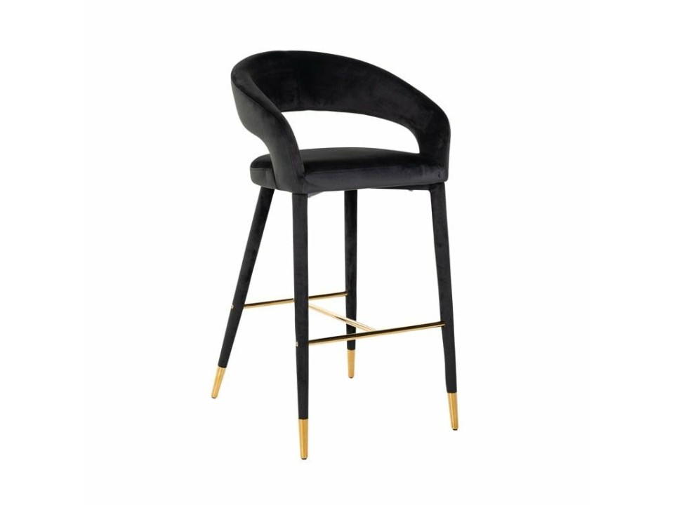 Krzesło RICHMOND  barowe GIA 76 czarne - Richmond Interiors